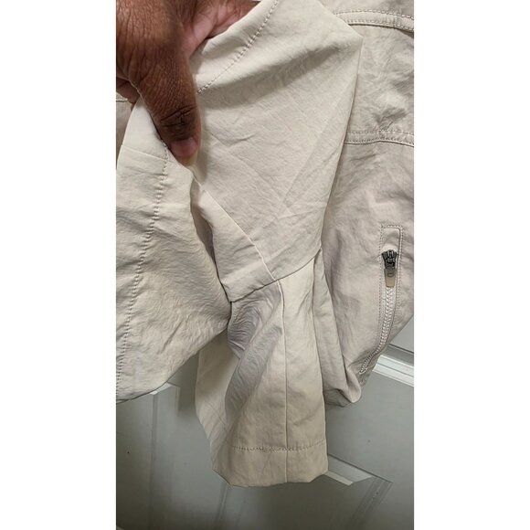 FP Movement Women's Beige Hit The Hill Shorts Utility Overalls Size S/P - Picture 5 of 8